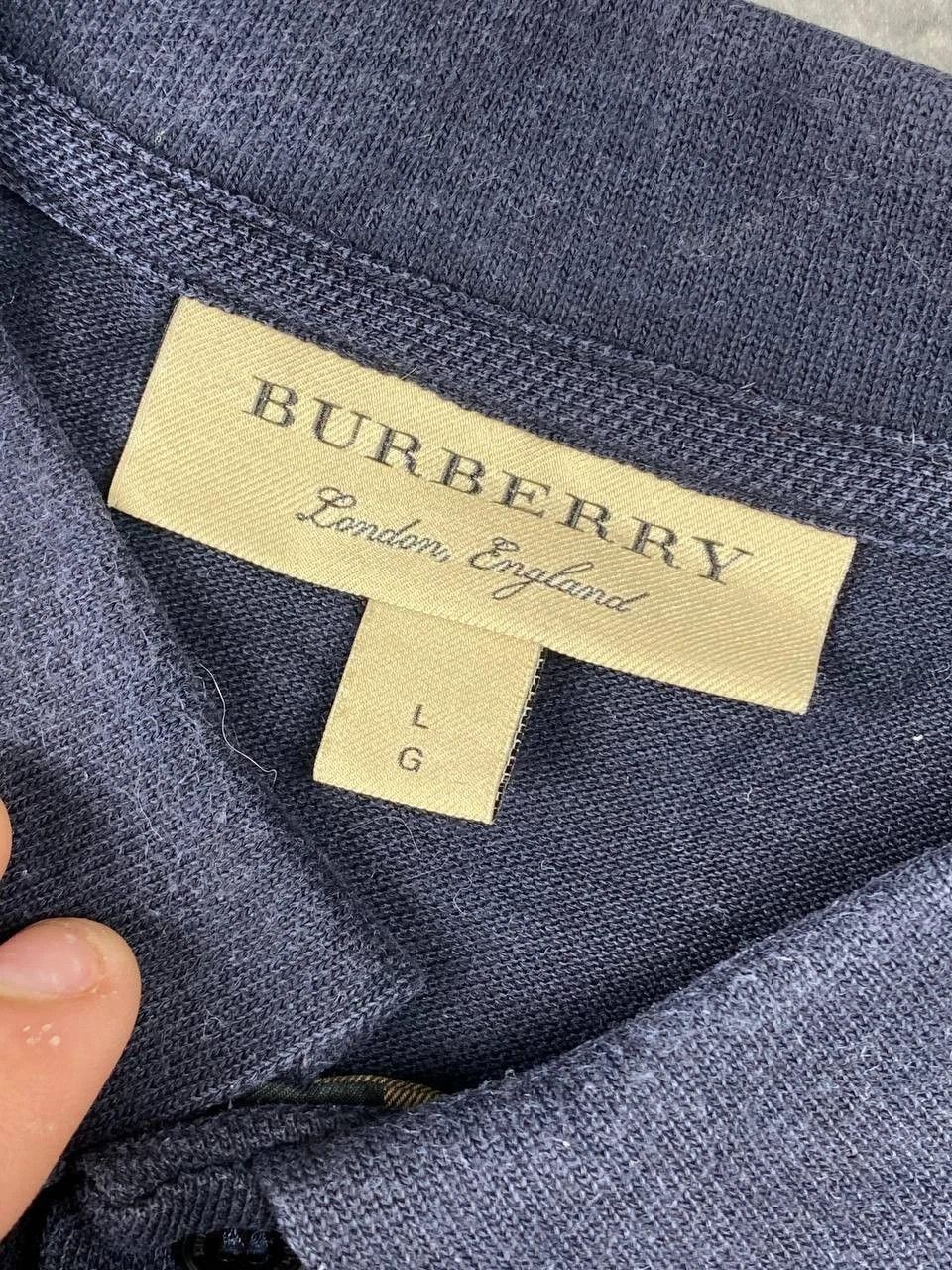 Burberry Burberry Polo Shirt Nova Check Collar Size US L / EU 52-54 / 3 - 3 Thumbnail