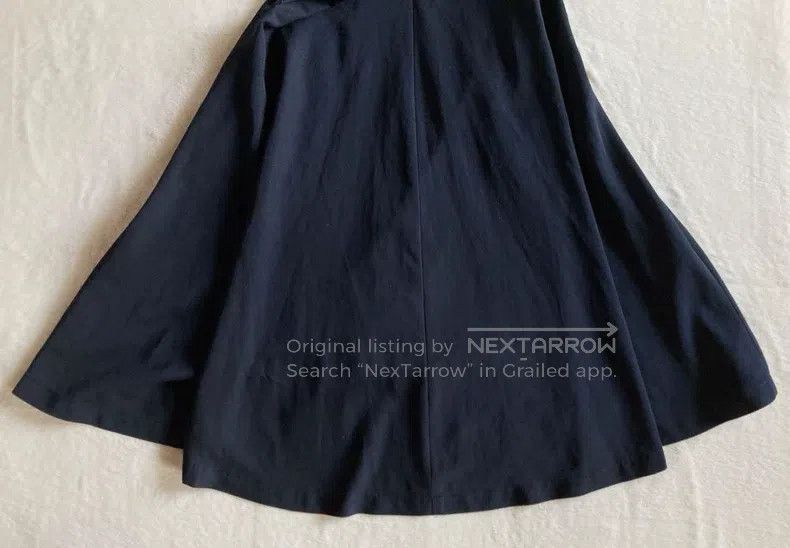 Comme des Garcons Comme Des Garcons Black Cross Tie Flare Dress Size M / US 6-8 / IT 42-44 - 7 Thumbnail