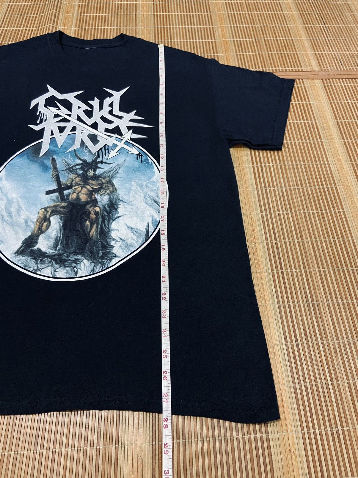 Band Tees CRUEL FORCE "The Rise Of Satanic Might" TEE Size US M / EU 48-50 / 2 - 8 Thumbnail