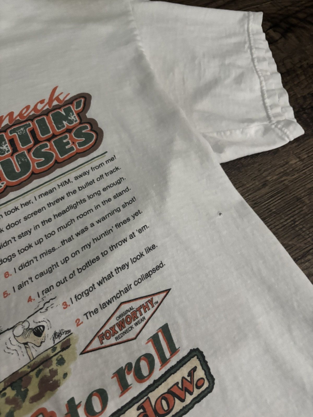 Vintage Y2k Comedy Hunting Tee Large Size US L / EU 52-54 / 3 - 6 Thumbnail