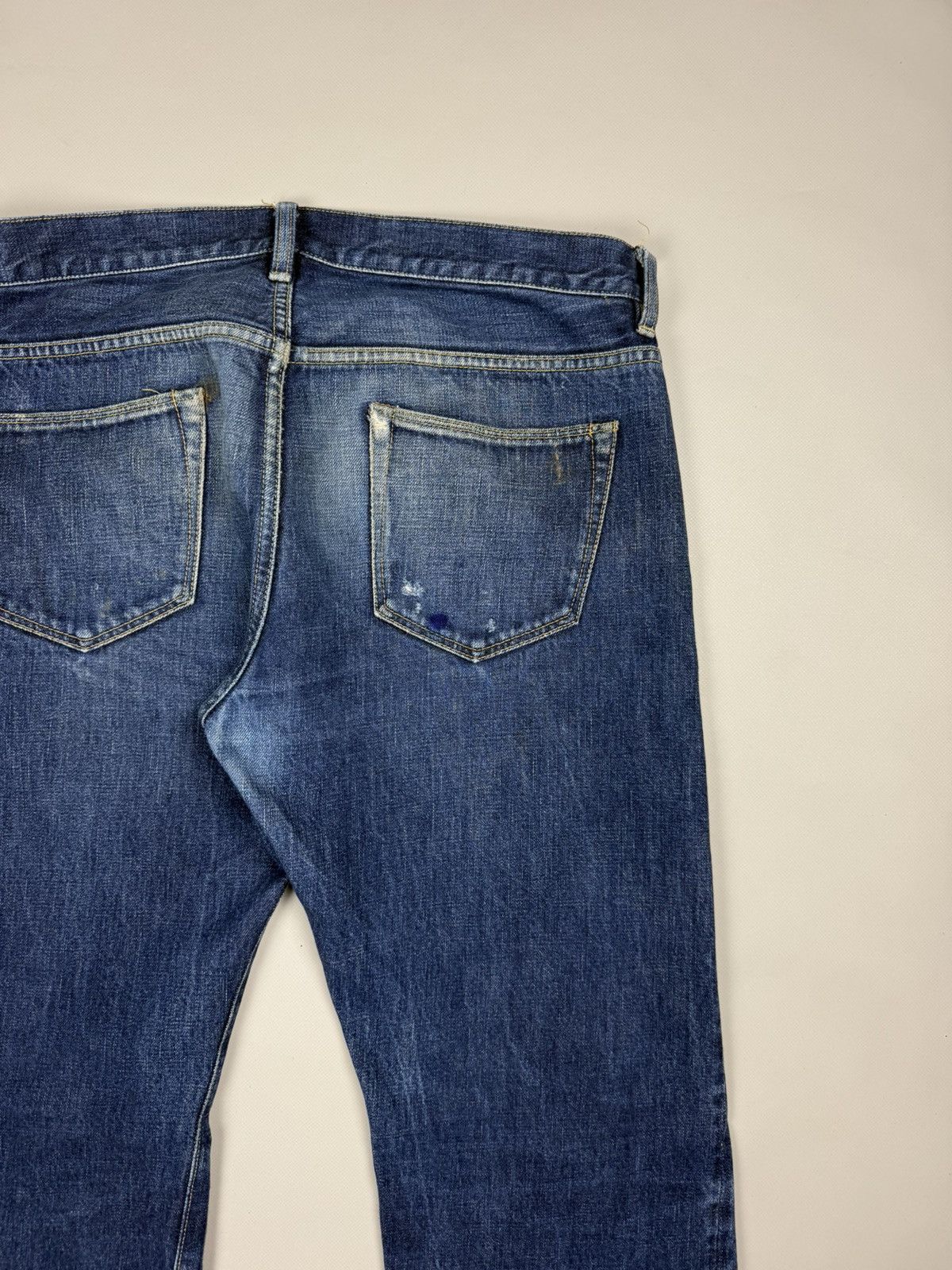 Japanese Brand Japanese Crafted Selvedge Denim Men’s Jeans Size 34 32 Size US 34 / EU 50 - 20 Thumbnail
