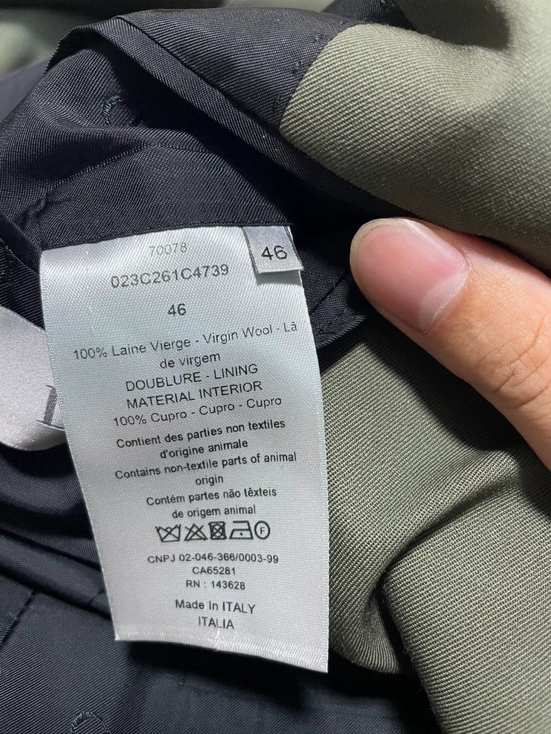 Dior Dior Classic show green wool men's suit 2502-Nextarrow Size 46R - 4 Thumbnail