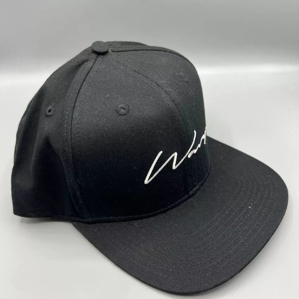 Other Wavy Brand Hat Men Black Surf Embroidered Snap Back Cap Size ONE SIZE - 3 Thumbnail