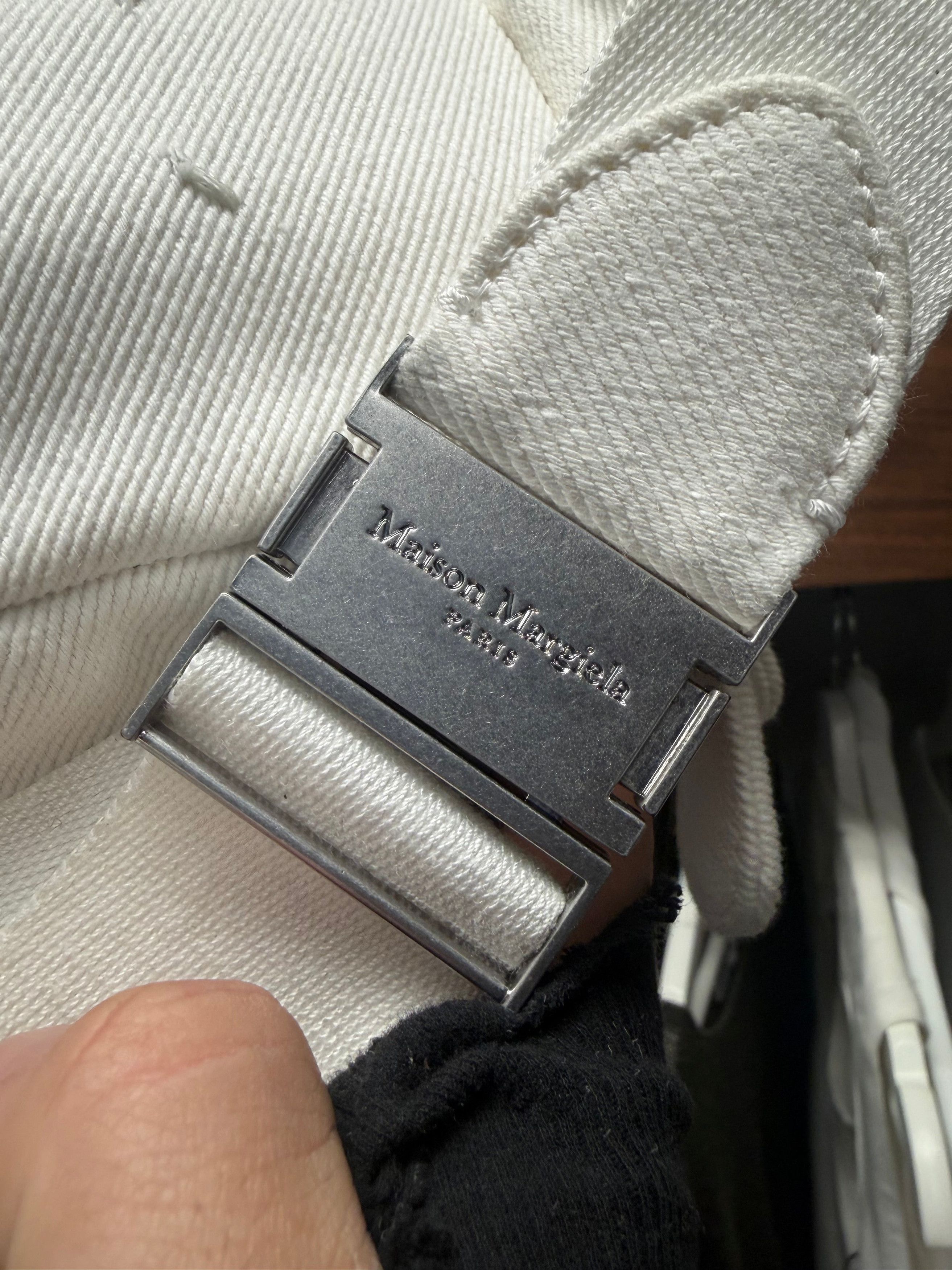 Maison Margiela SS2020 Maison Margiela White Canvas Side Bag Size ONE SIZE - 2 Thumbnail
