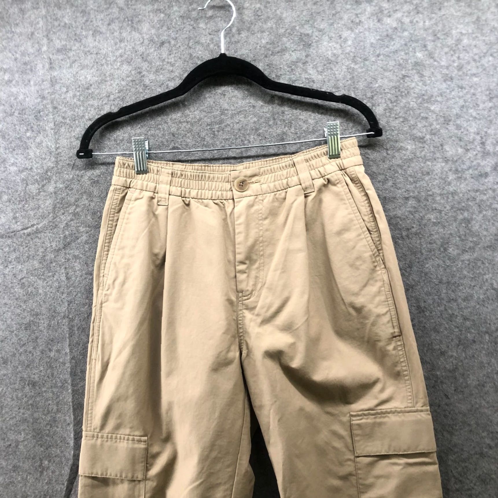 Banana Republic Banana Republic Cargo Chino Pants Womens XS Balloon Leg High Rise Performance Size 26" / US 2 / IT 38 - 3 Thumbnail