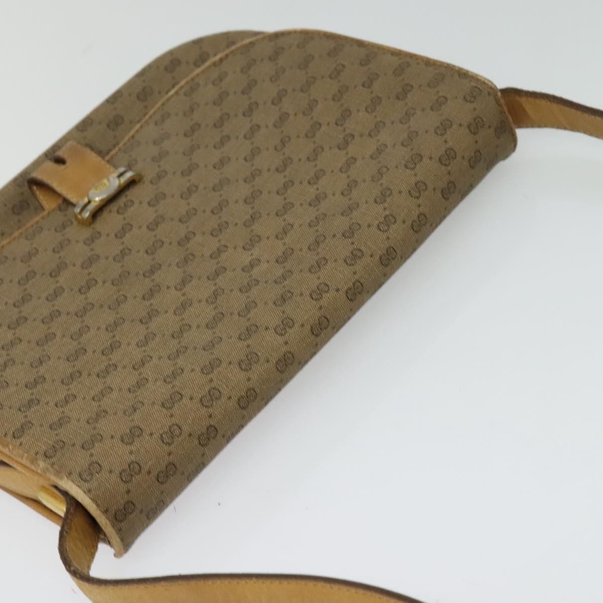Gucci GUCCI Micro GG Supreme Shoulder Bag Pvc Beige Gold 001 406 Size ONE SIZE - 6 Thumbnail