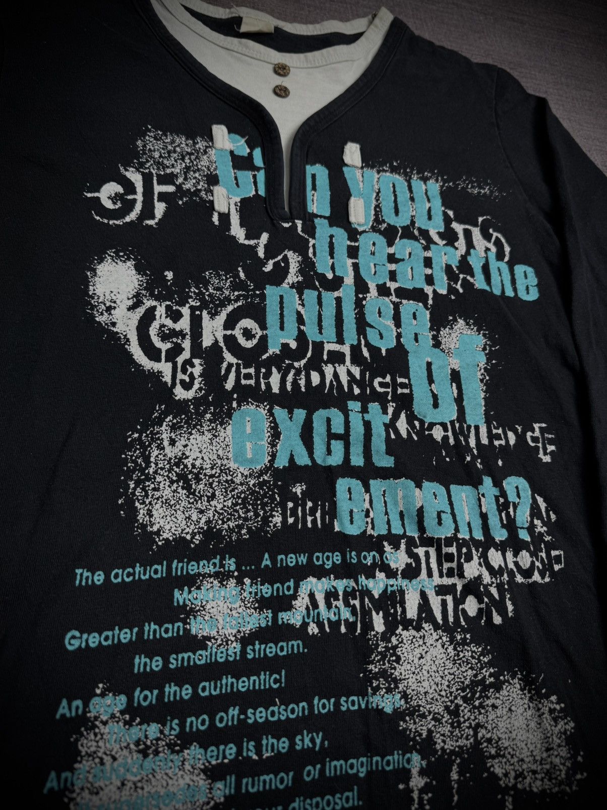 If Six Was Nine Y2k IFSIX STYLE LONG SLEEVE Size US M / EU 48-50 / 2 - 3 Thumbnail