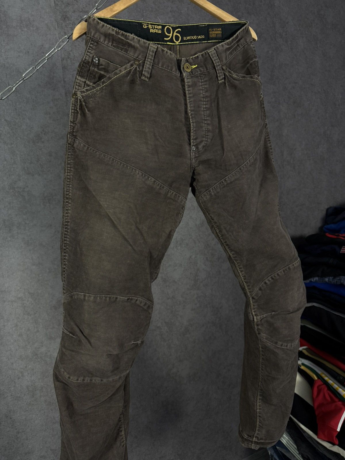 G-Star G Star vintage designer velvet biker pants Size US 32 / EU 48 - 3 Thumbnail