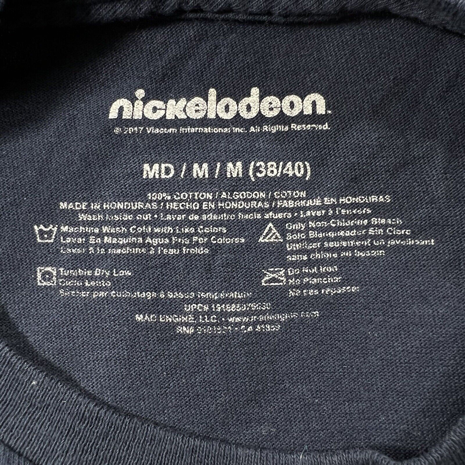 Nickelodeon Nickelodeon Medium Blue Cartoon Characters Graphic T Shirt Size US M / EU 48-50 / 2 - 3 Thumbnail