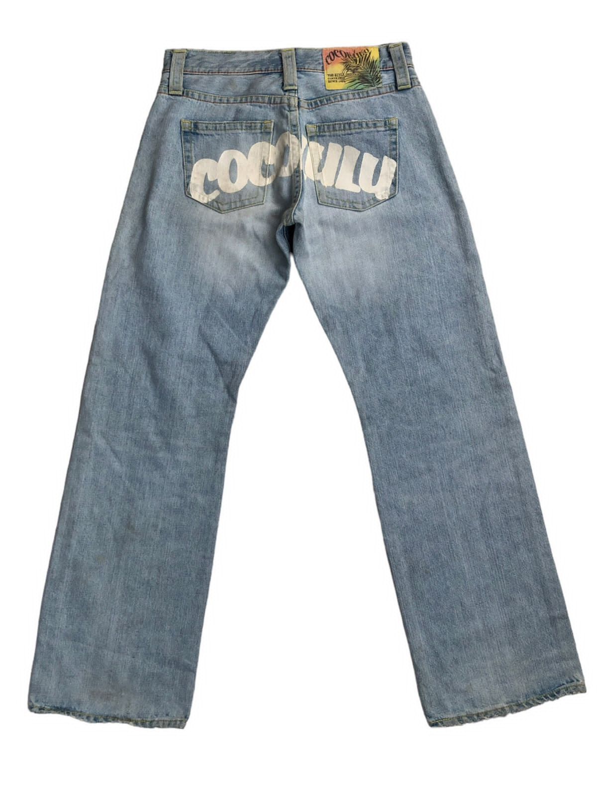 Japanese Brand Vintage cocolulu painted jeans Size US 28 / EU 44 - 1 Thumbnail