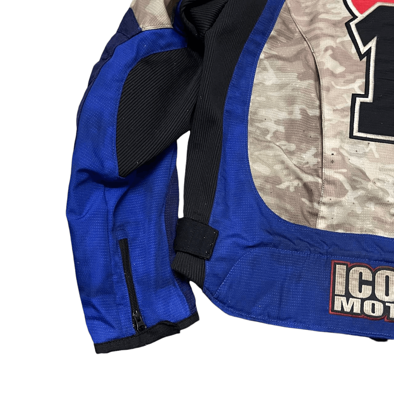 ICON Motorsports Vintage Icon Moto Racing Merc Stage Jacket with Padding Size US XL / EU 56 / 4 - 20 Thumbnail