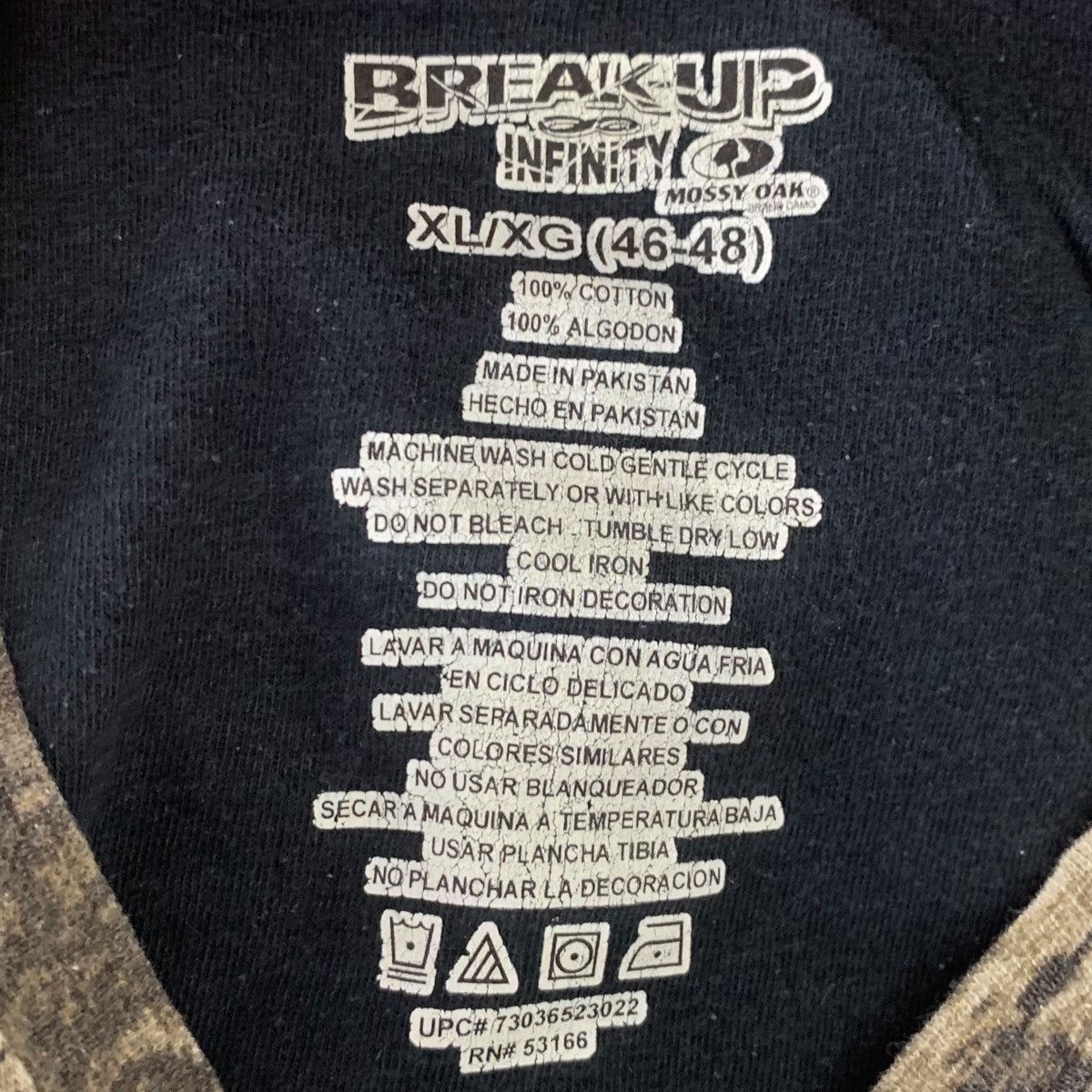 Mossy Oaks Vintage MOSSY OAK BREAK-UP Real Tree Outdoor Tee Shirt Size XL / US 12-14 / IT 48-50 - 6 Thumbnail