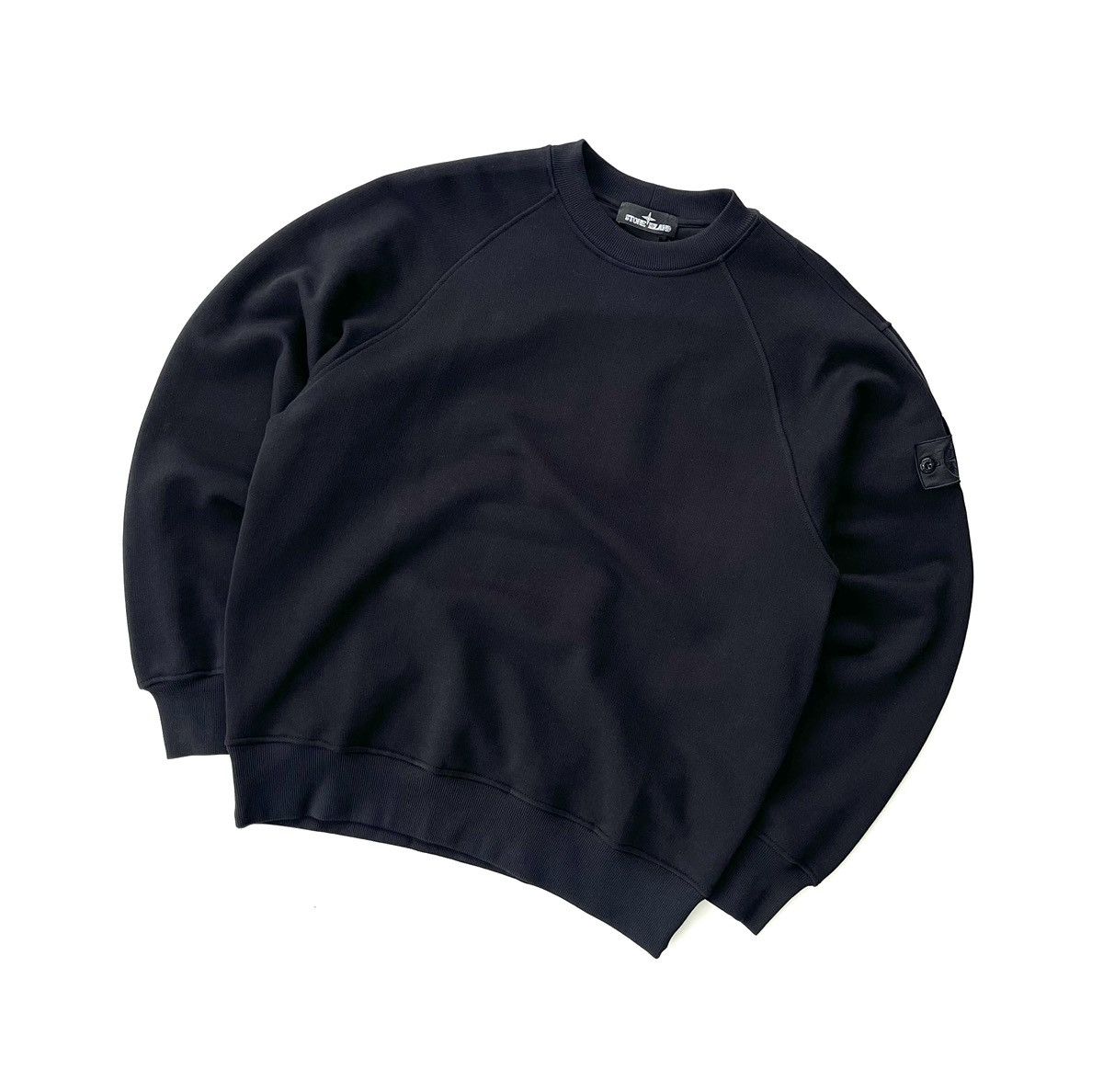 image of Stone Island Shadow Project Sweatshirt in Black, Men's (Size Large)