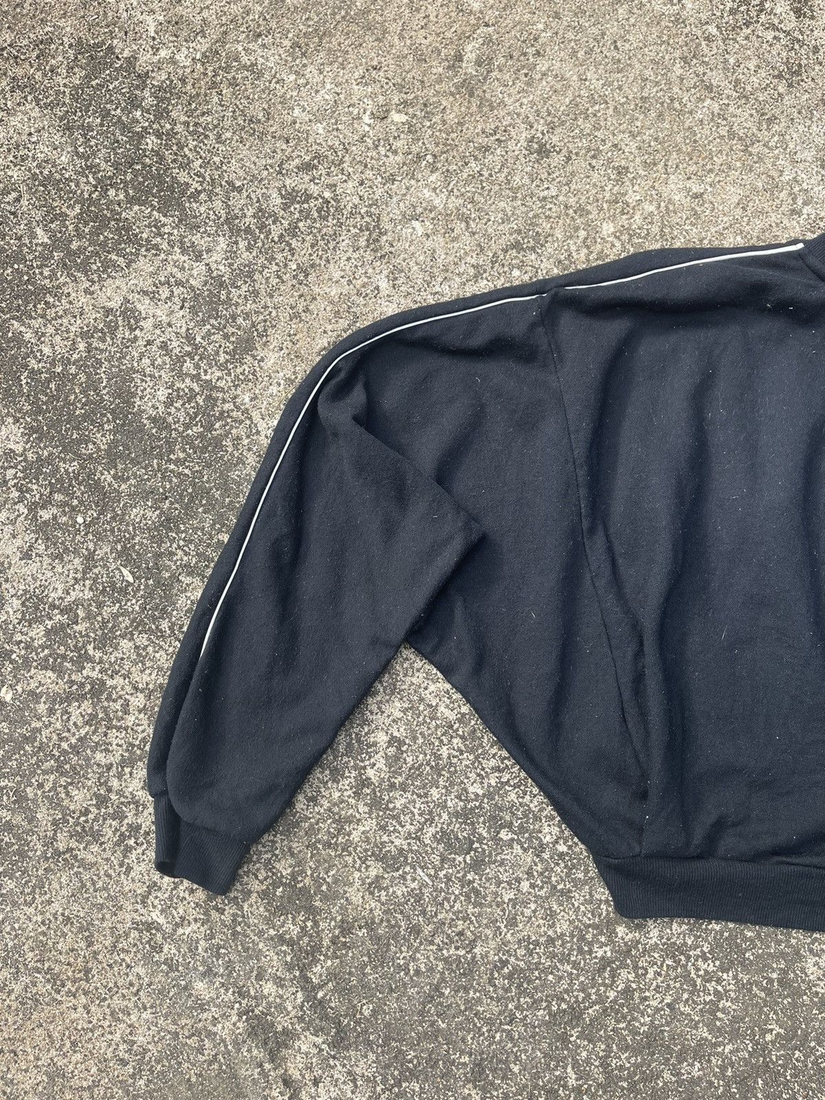 Michiko Koshino London Michiko London Surprise Black Cropped Sweatshirt Size M / US 6-8 / IT 42-44 - 10 Thumbnail