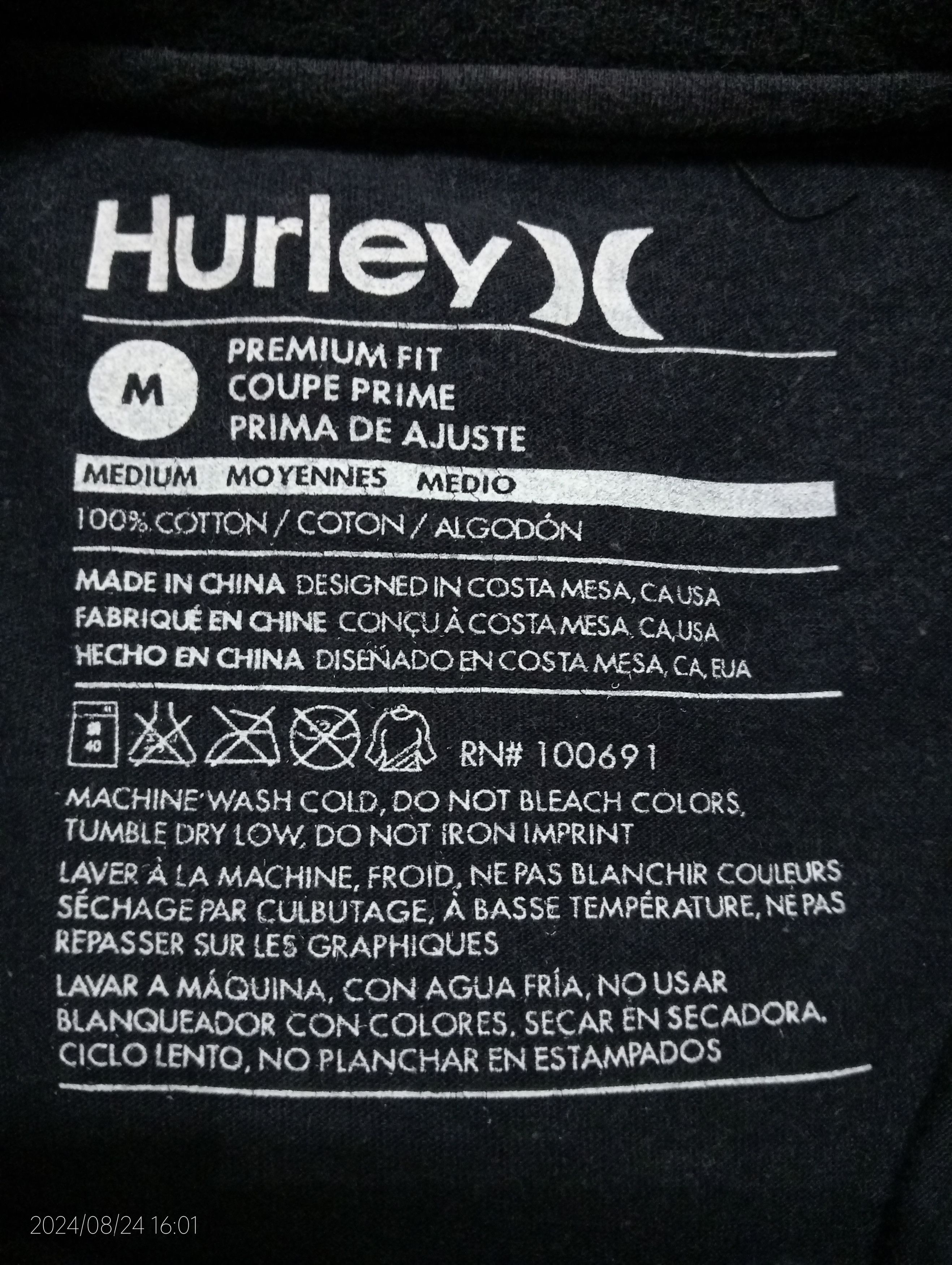 Hurley Hurley Hawaii Long Sleeve Tshirt Size US M / EU 48-50 / 2 - 2 Thumbnail
