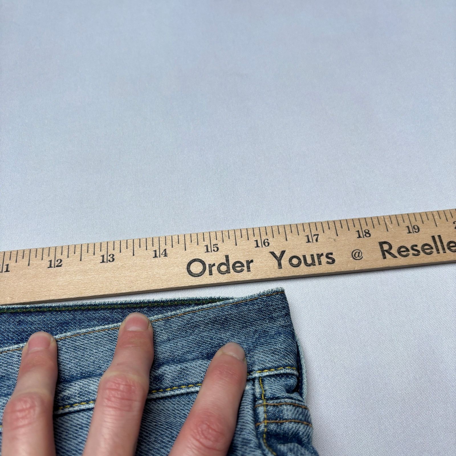 Sid Mashburn $175 Sid Mashburn Slim Straight Jeans 30x30 Made in USA Size US 30 / EU 46 - 5 Thumbnail