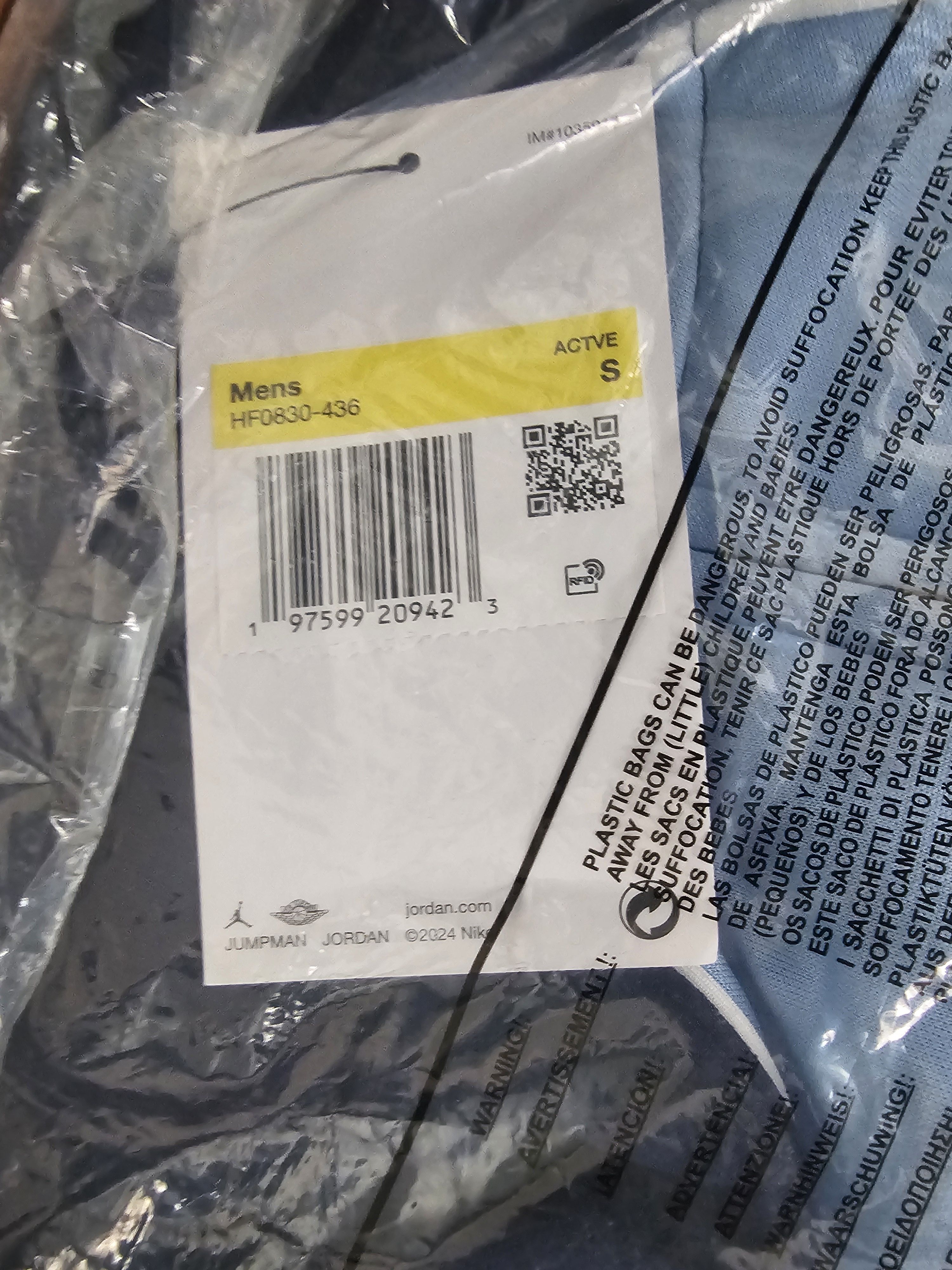 Jordan Brand × Supreme Supreme x Jordan Tricot Track Jacket Light Blue FW24 Size US S / EU 44-46 / 1 - 7 Thumbnail