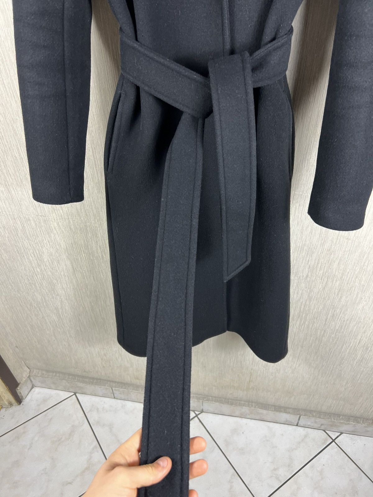 Other Claudie Pierlot Paris long wool coat parka designer jacket Size XS / US 0-2 / IT 36-38 - 9 Thumbnail