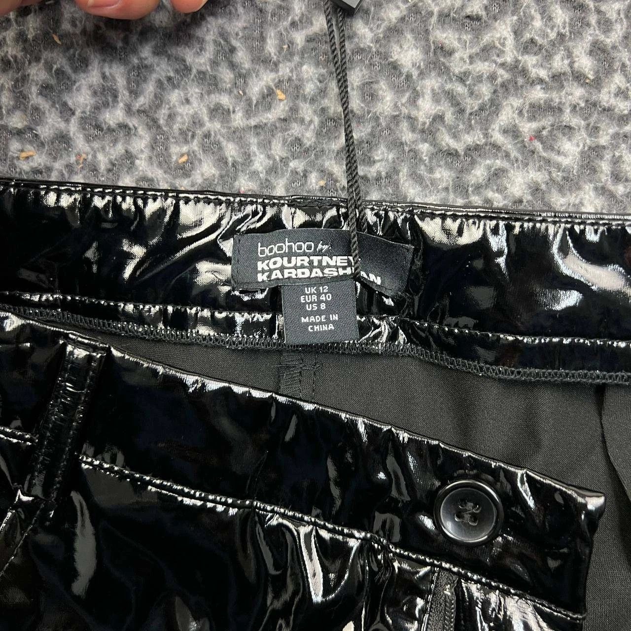 Boohoo Boohoo by Kourtney Kardashian Trouser Pants 8 Straight 30x34 Size 30" / US 8 / IT 44 - 3 Thumbnail