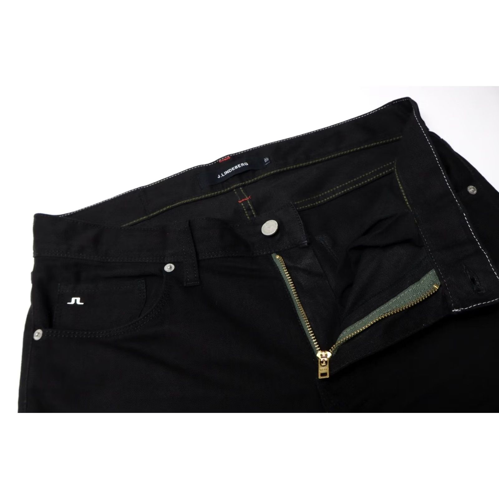 J.Lindeberg J.Lindeberg Jeans Slim Fit Stretch Black Zip Fly Men's W32/L32 Slim Denim Pants Size US 32 / EU 48 - 4 Thumbnail