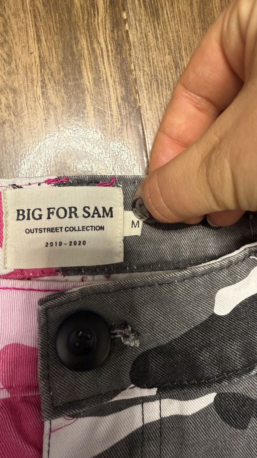 Other CAMO Big for sam size M pink grey pants jogger Size US 30 / EU 46 - 8 Thumbnail