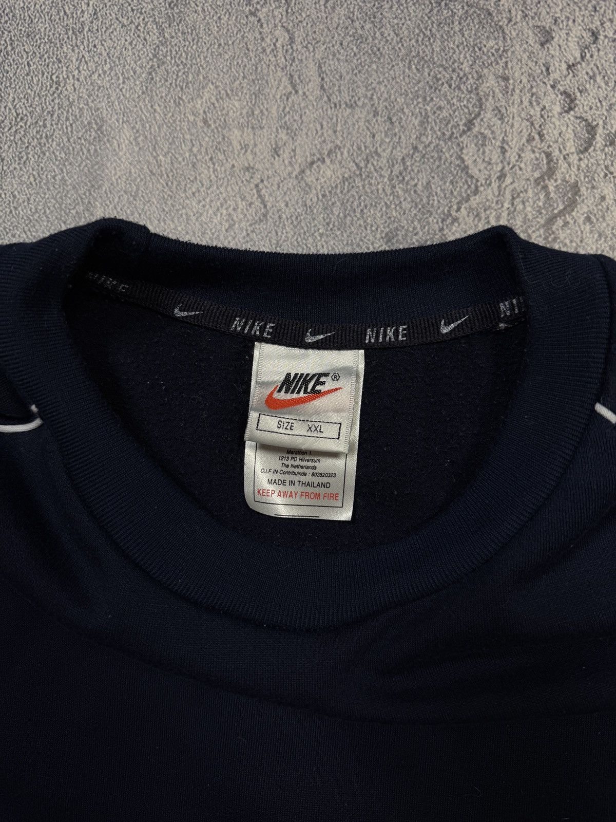Japanese Brand Nike Vintage Sweatshirt big Logo Boxy Hype 00s Size US XXL / EU 58 / 5 - 8 Thumbnail