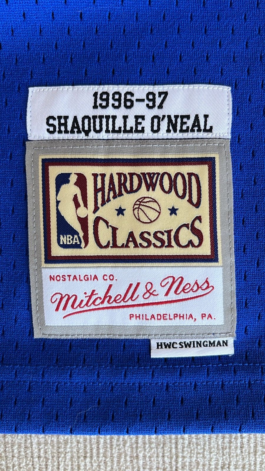 Mitchell & Ness Mitchell & Ness Shaquille O'Neal Lakers 1996-97 Size US M / EU 48-50 / 2 - 5 Thumbnail