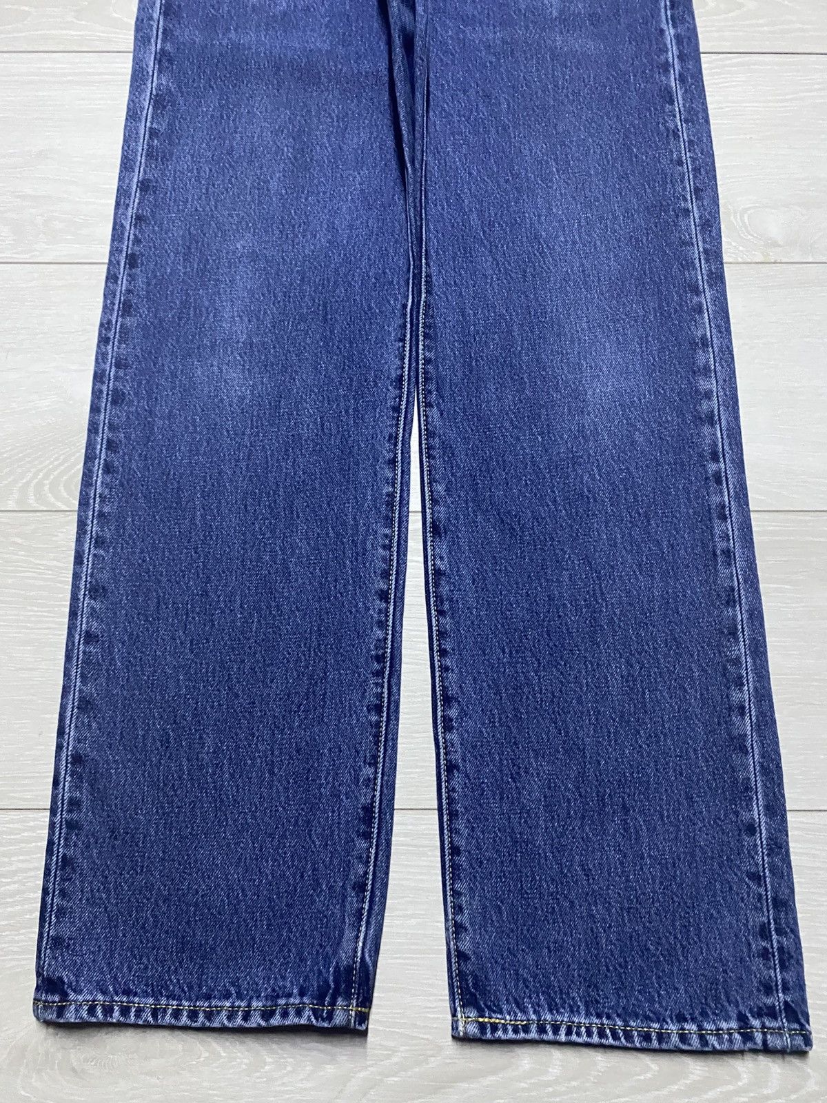 Levi's Vintage Levis Big E Blue Wash Distressed Loose Jeans Size US 32 / EU 48 - 5 Thumbnail