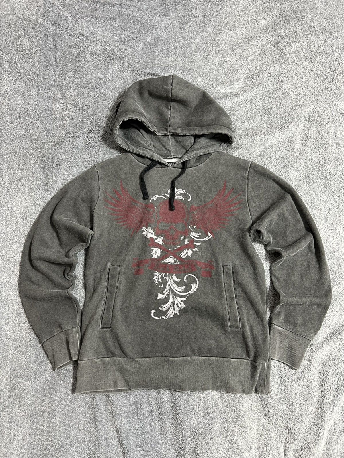 Other Rock rebel vibe faded Y2k Hoodie vintage Size M / US 6-8 / IT 42-44 - 1 Thumbnail