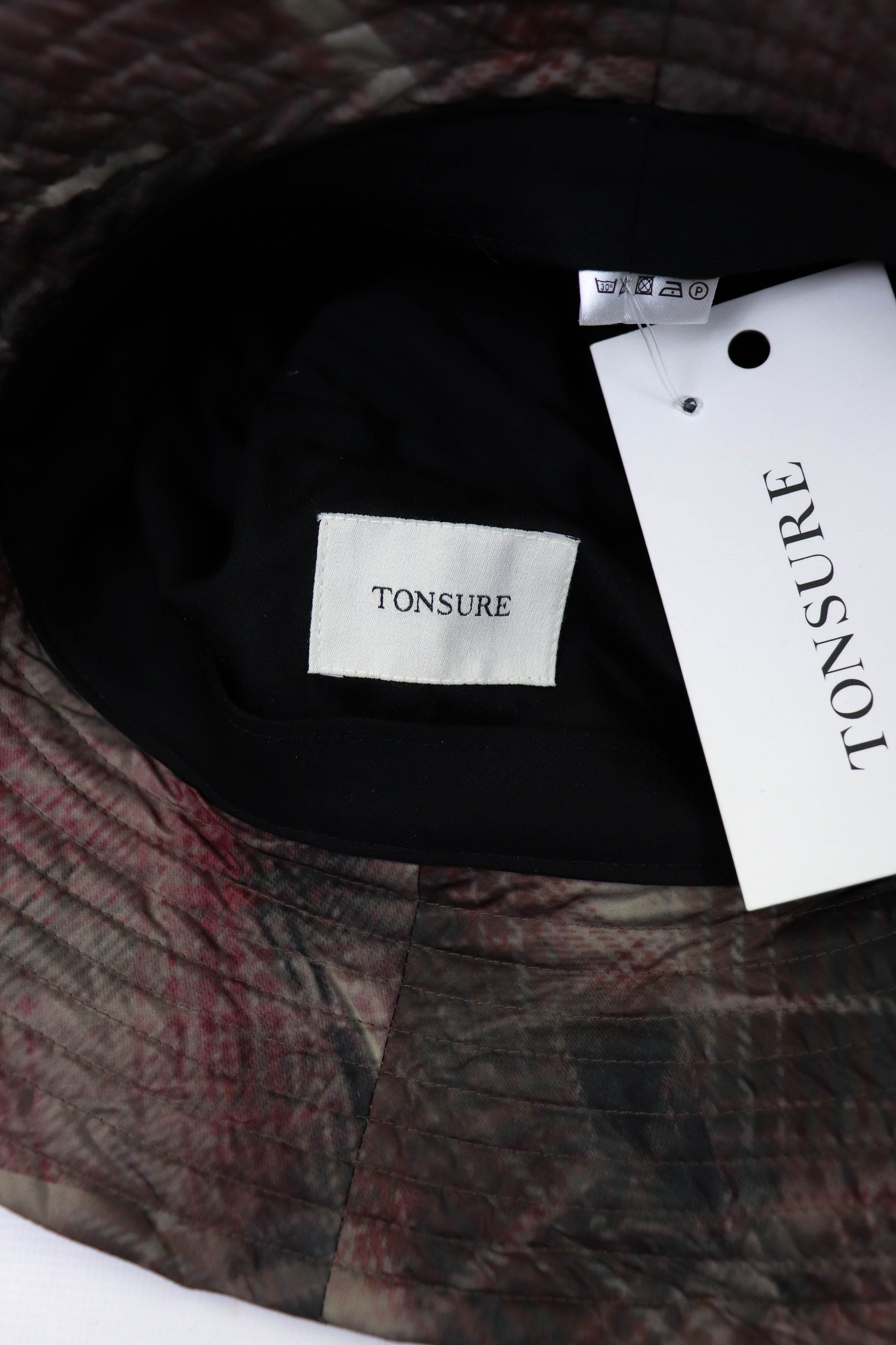 Other Tonsure Pre S/S 2019 Crunched Check Print Bucket Hat Size ONE SIZE - 15 Thumbnail