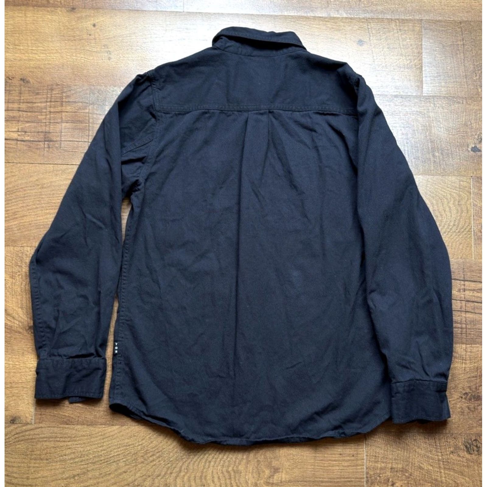 Eton Teton x Grateful Dead Denim Long Sleeve Work Shirt GD Logo Buttons Men’s S Black Shirt Size US S / EU 44-46 / 1 - 3 Thumbnail