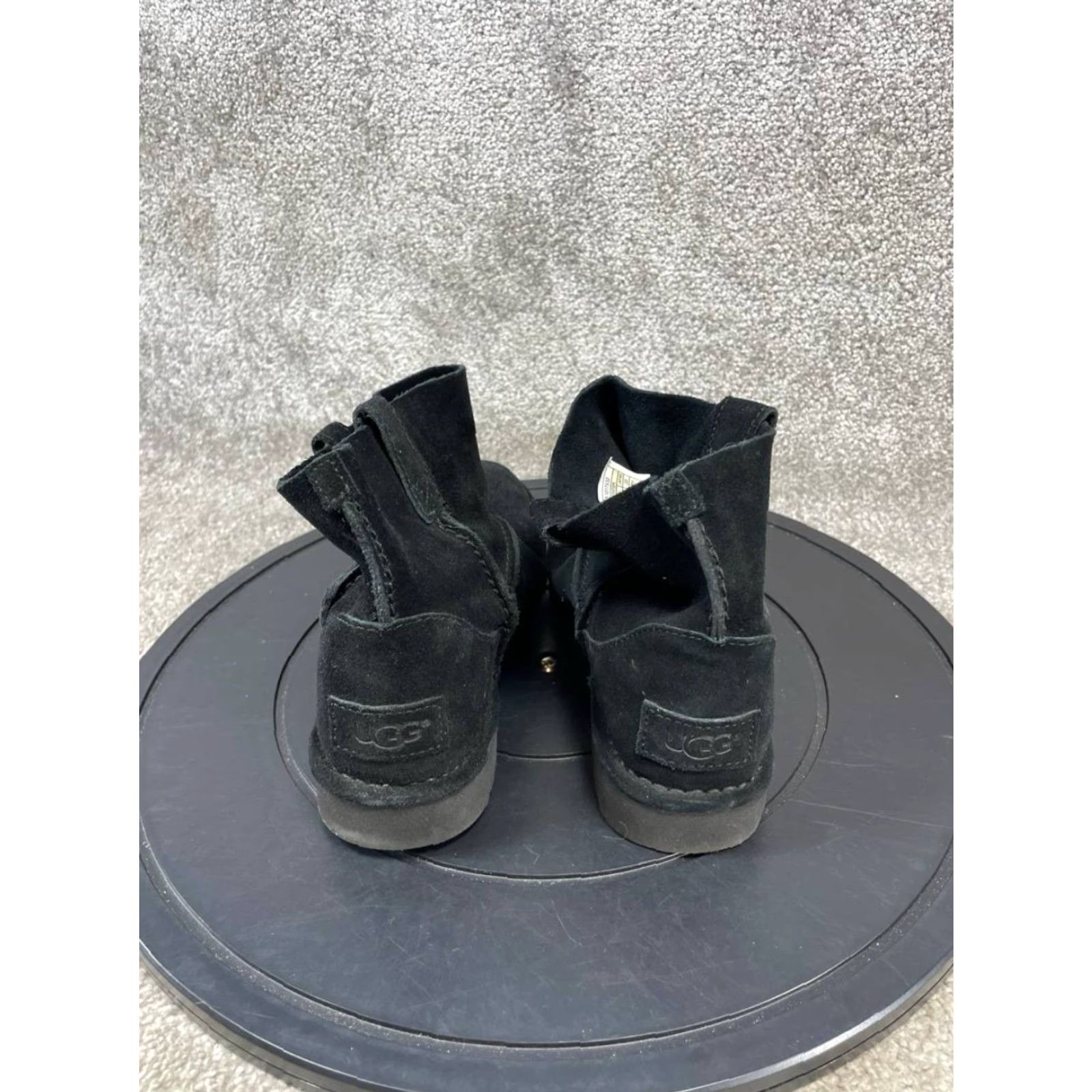 Ugg VINTAGE UGG Classic Unlined Mini Boots Women Size 6 Black Suede Casual Ankle Outdoor Size US 6 / IT 36 - 6 Thumbnail