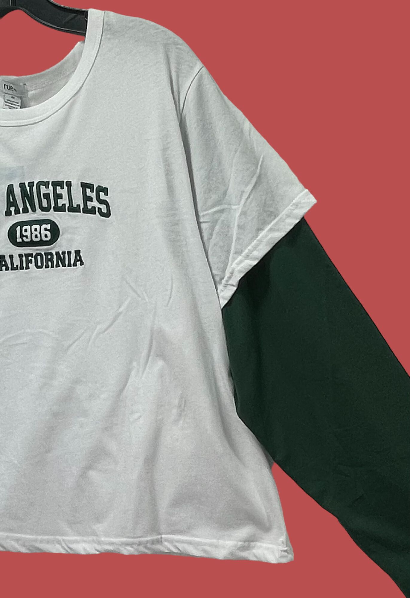 rue21 Rue 21 - Women's long Sleeves T-Shirt - Graphic Tee - Green/ Size 4XL / US 24-26 - 11 Thumbnail