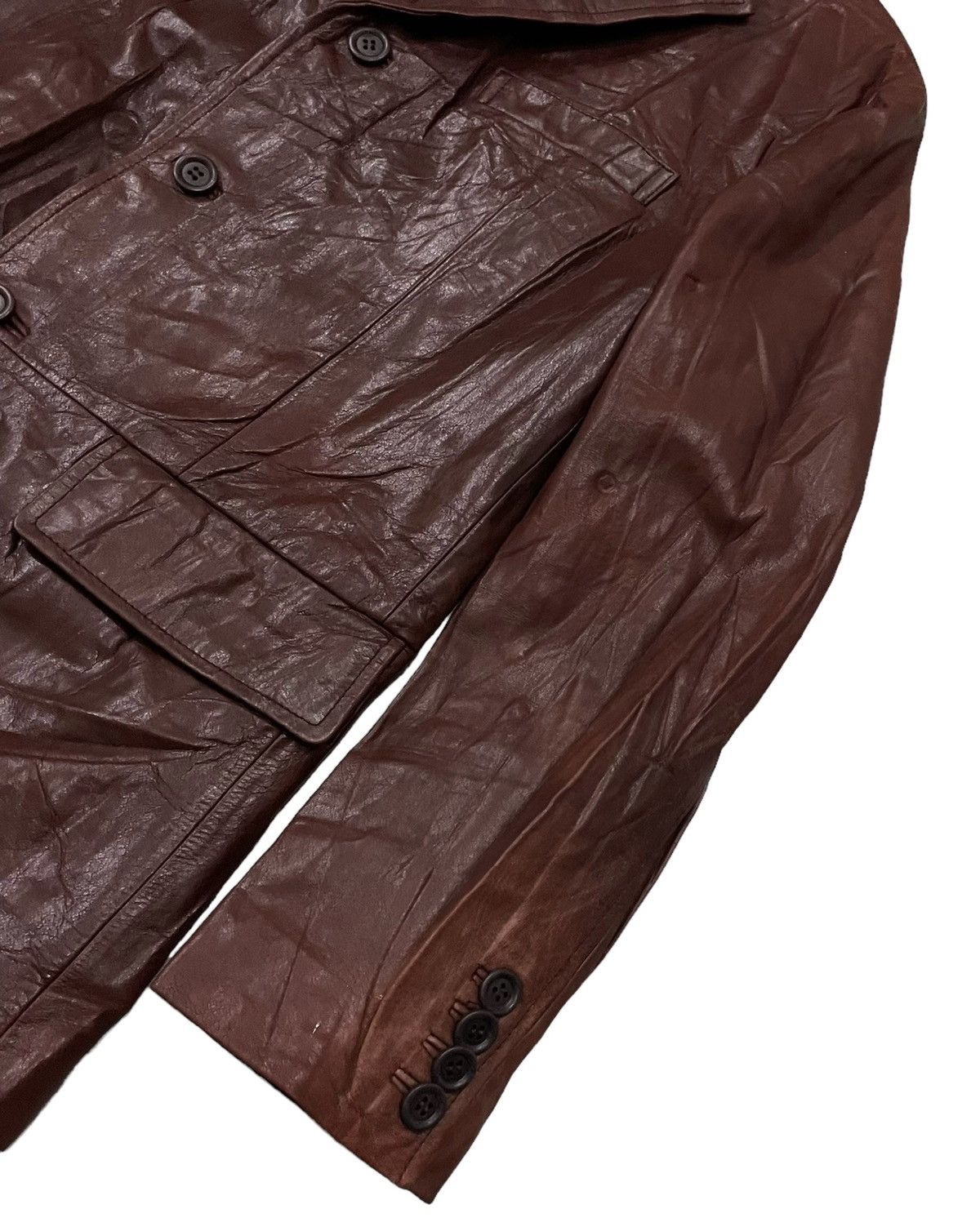 Tornado Mart Vintage Tornado Mart Cowhide Leather Coat Jacket Size US M / EU 48-50 / 2 - 7 Thumbnail