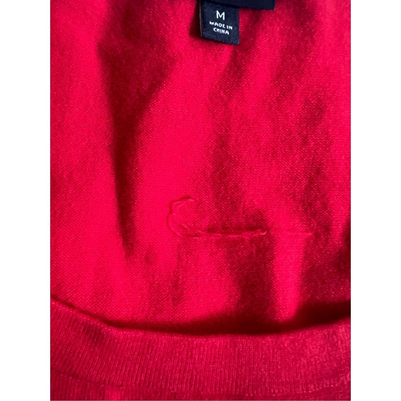 Robert Talbott Talbots Red Sweater Vest size M Size M / US 6-8 / IT 42-44 - 2 Thumbnail