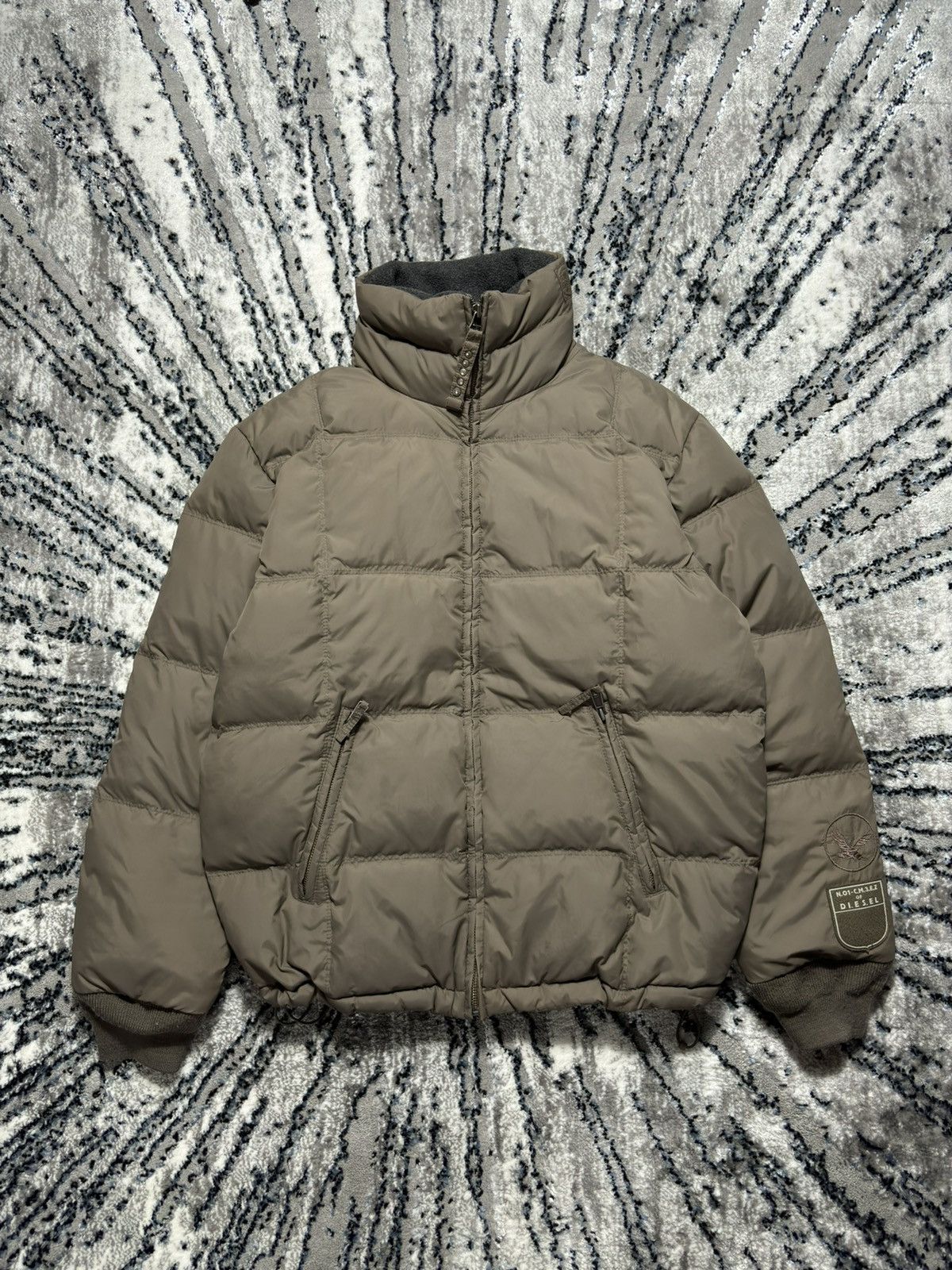 Diesel × Vintage Vintage Diesel puffer bomber jacket down vintage quality y2k Size US L / EU 52-54 / 3 - 1 Thumbnail