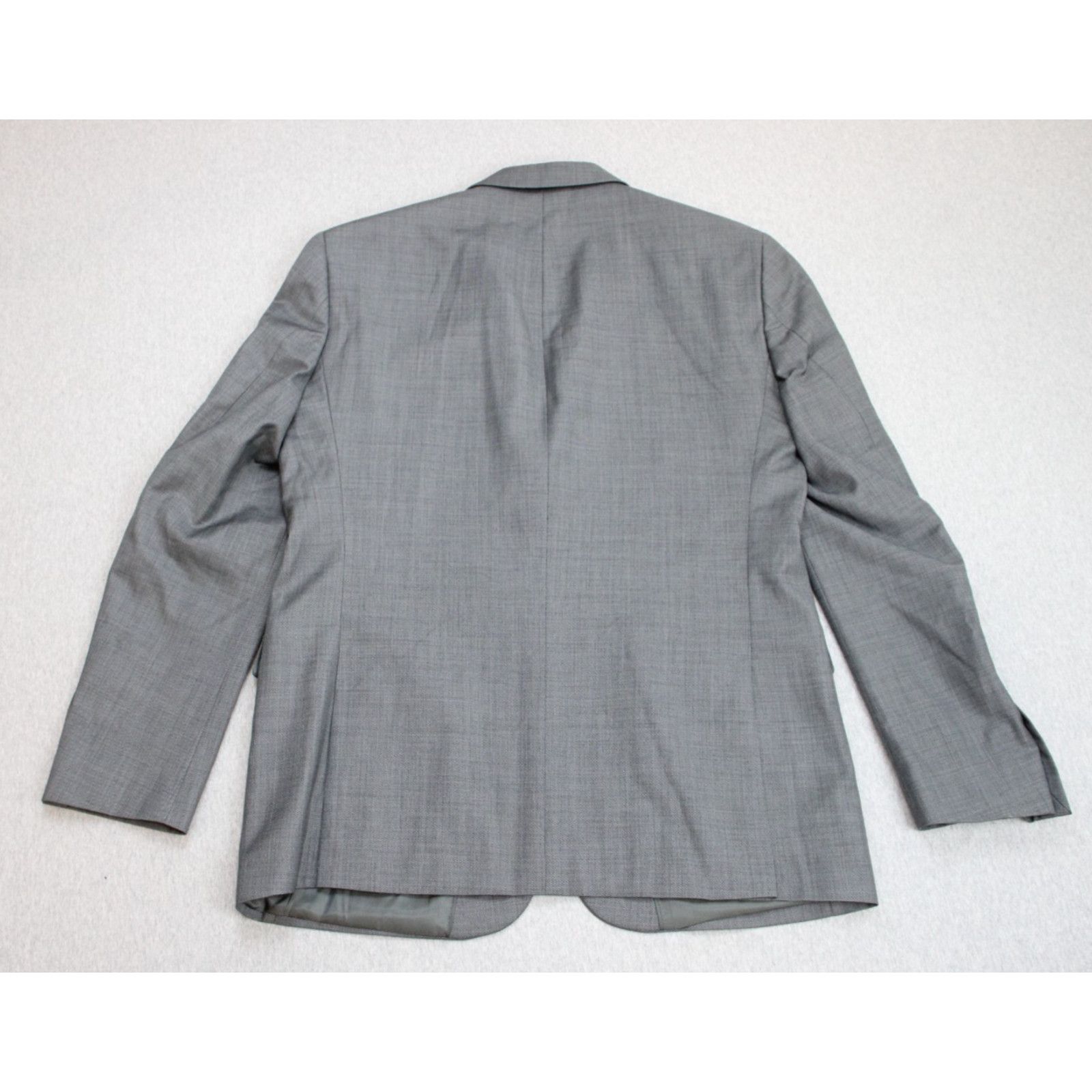 Calvin Klein Calvin Klein Suit Mens 42R Gray 100% Wool 2 Piece Set Size 42R - 3 Thumbnail