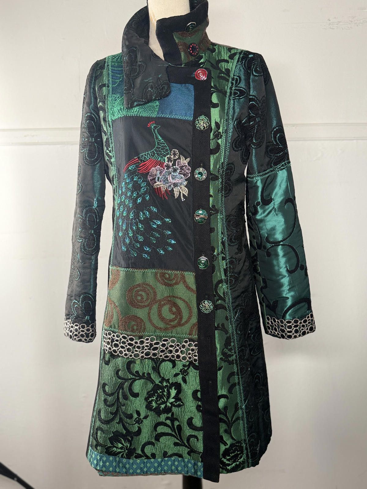 Desigual Casaco Desigual Patchwork Jacquard Size M / US 6-8 / IT 42-44 - 1 Thumbnail