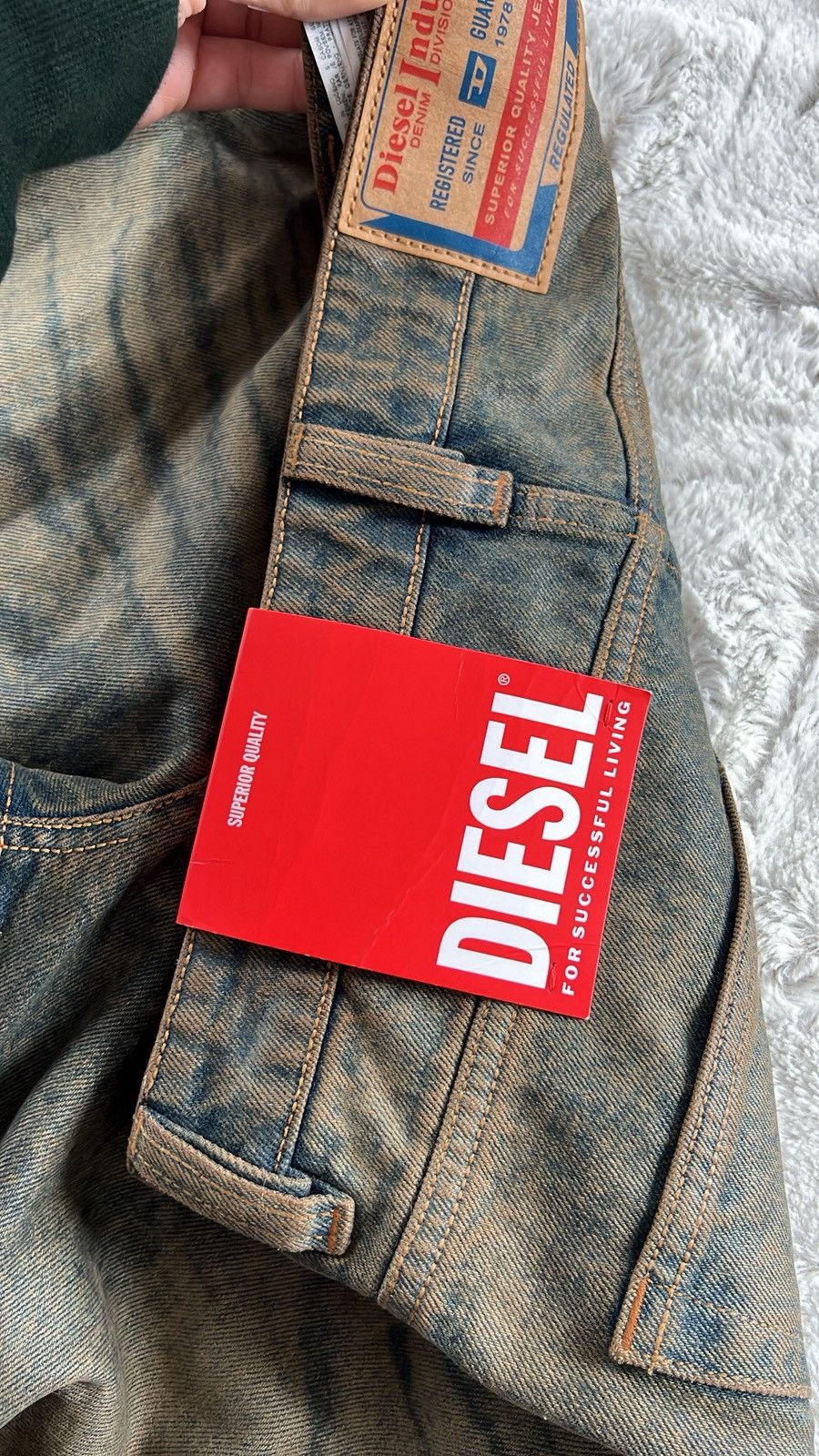 Diesel Diseal Vintage wash jeans Size 27" / US 4 / IT 40 - 3 Thumbnail