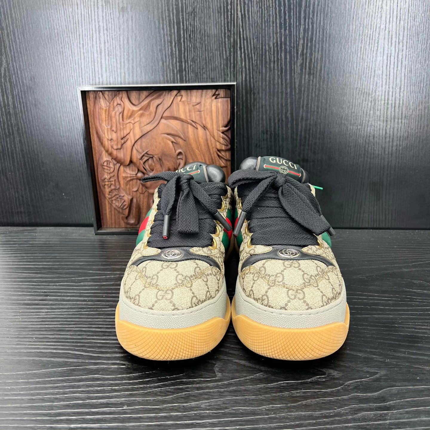 Gucci Gucci brown all over Clefairy shoes US6 EU40 mint box Size US 6 / IT 36 - 7 Thumbnail