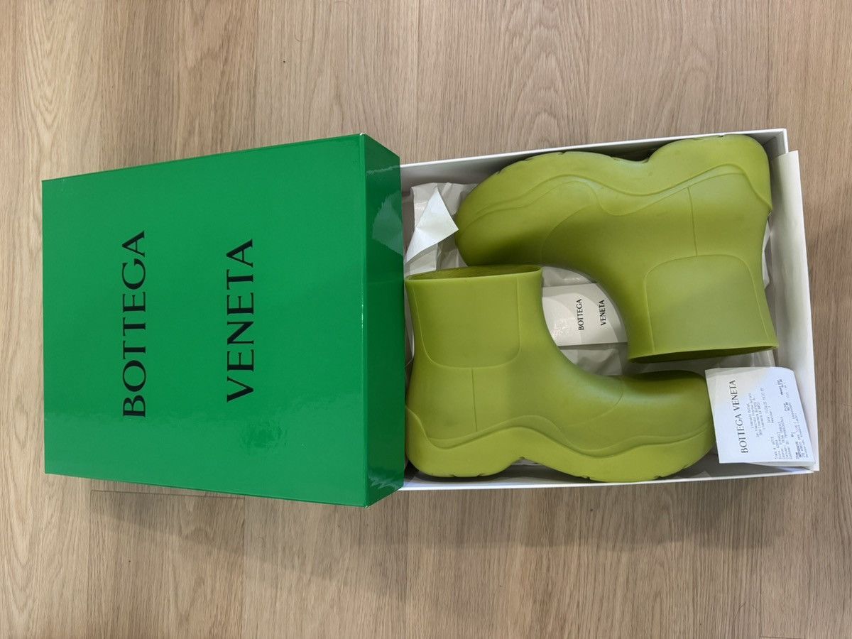 Bottega Veneta Puddle Boot Kiwi