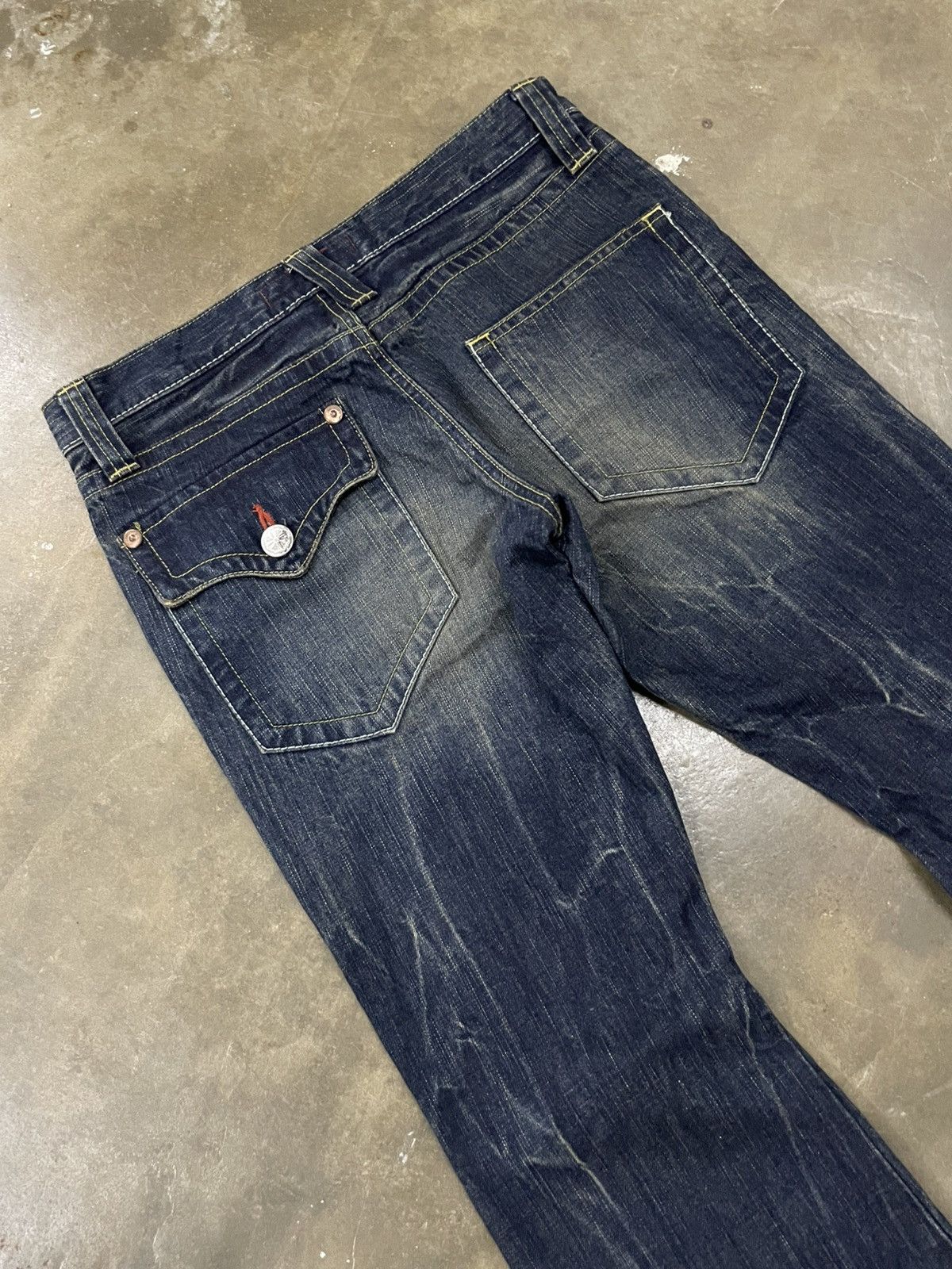 If Six Was Nine Et Boite Japanese Blueway Muddy Nippon Flare Lightning Size US 28 / EU 44 - 12 Thumbnail