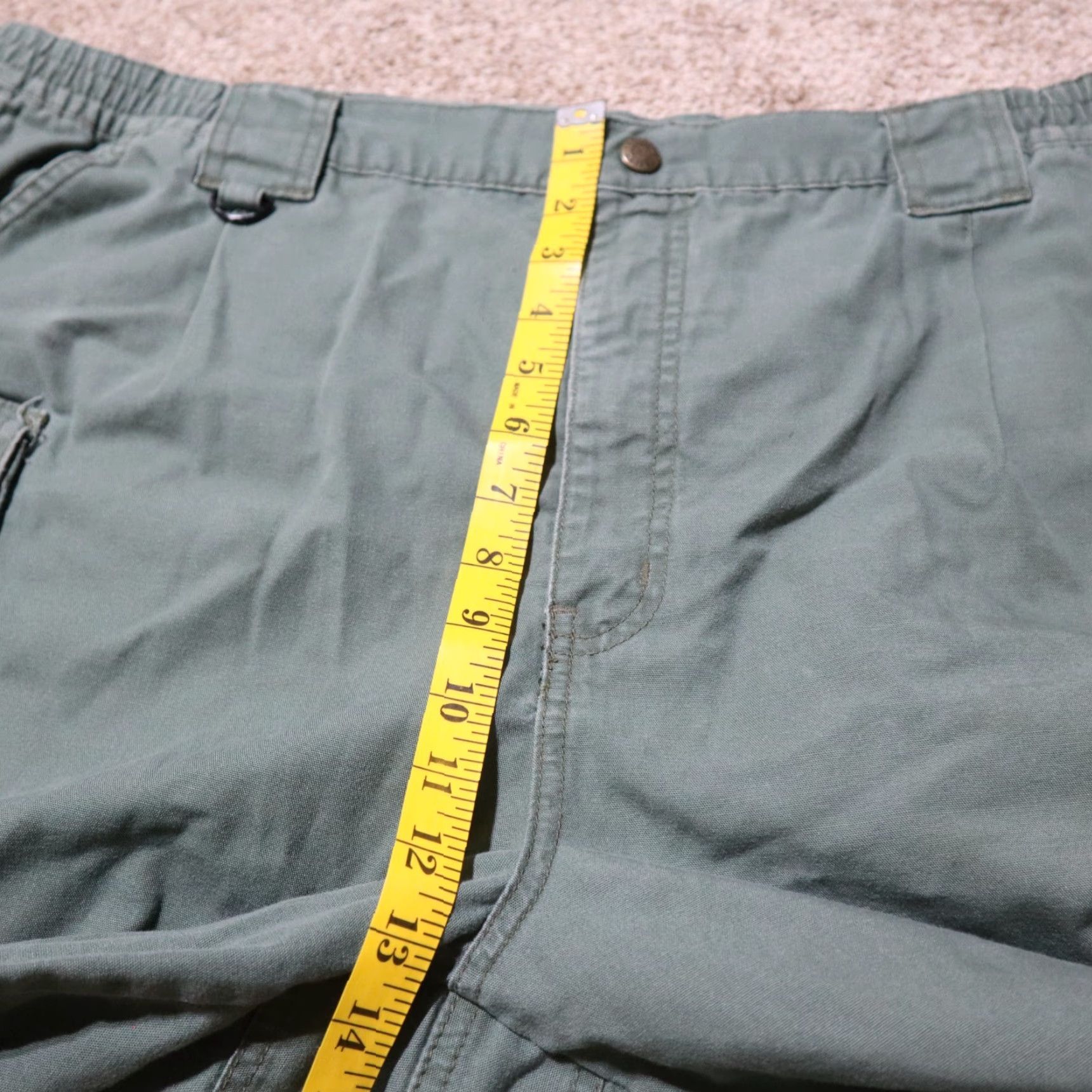 Vintage VINTAGE 5.11 Tactical Shorts Green Cargo Short Mens 42 Cargo Pocket Pockets Regular Cotton Khaki Outdoor 90s? Size US 36 / EU 52 - 5 Thumbnail