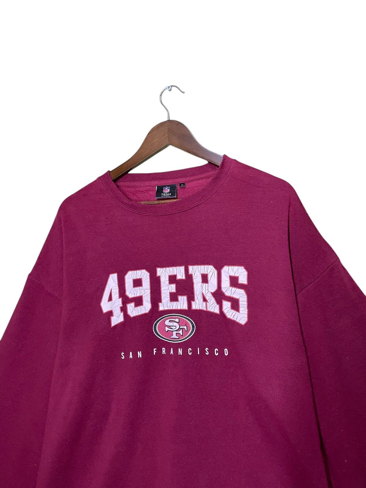 Japanese Brand × NFL San francisco 49 ers crewneck big logo printed sweatshirt Size US M / EU 48-50 / 2 - 3 Thumbnail
