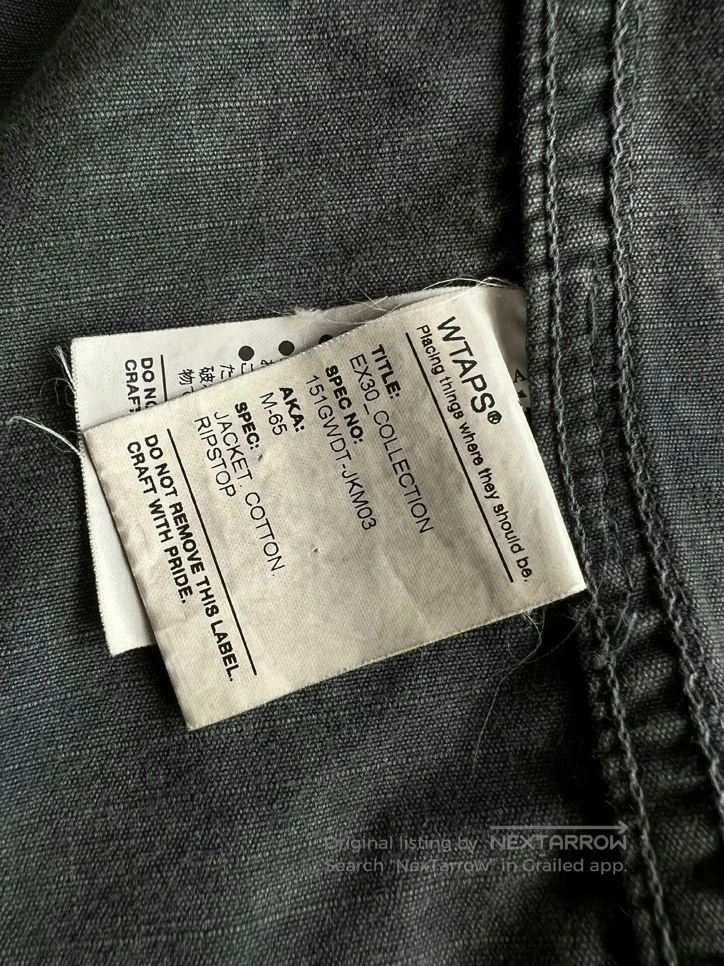 Wtaps Vintage WTAPS M65 Jacket M Size. Size US M / EU 48-50 / 2 - 6 Thumbnail