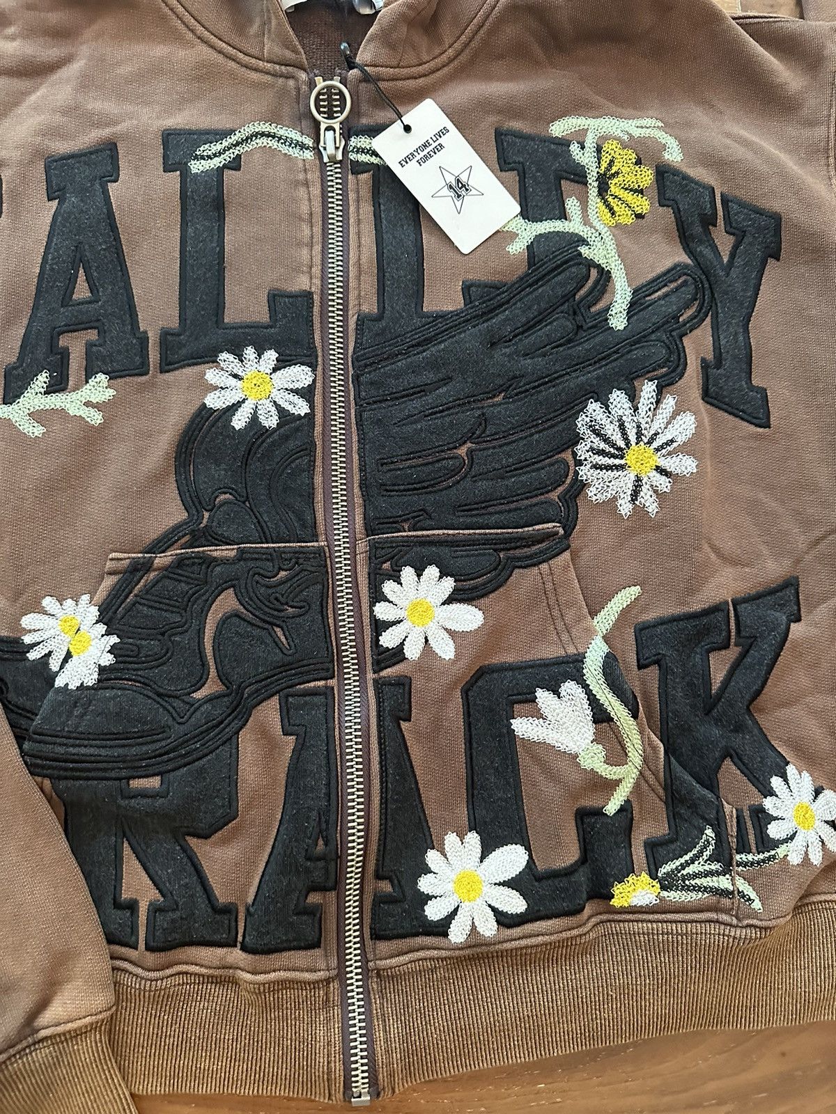 Vale Vale Harmony Garden Zip up Hoodie Size US XL / EU 56 / 4 - 4 Thumbnail