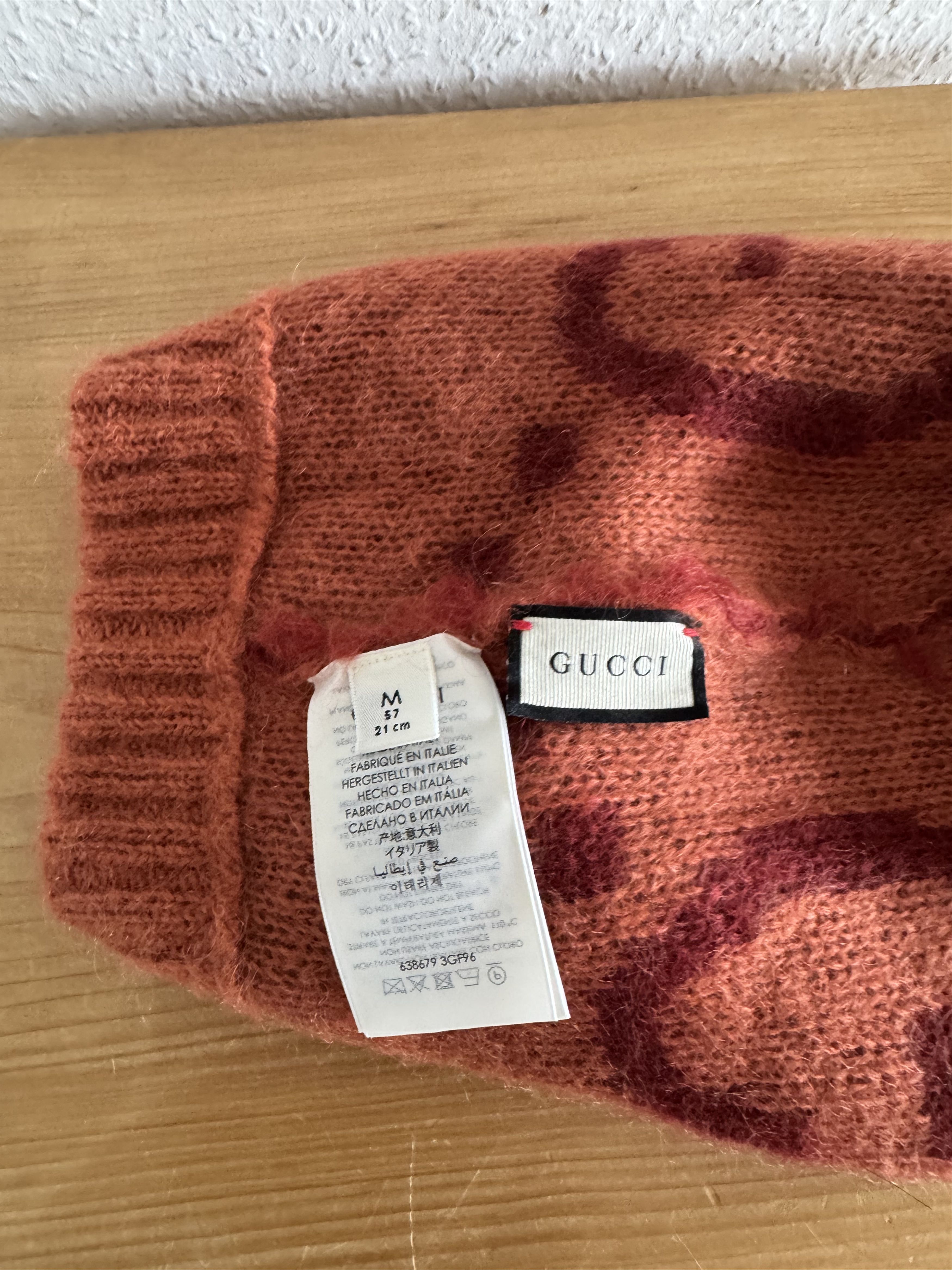 Gucci Mohair Knit Beanie Hat Size ONE SIZE - 4 Thumbnail