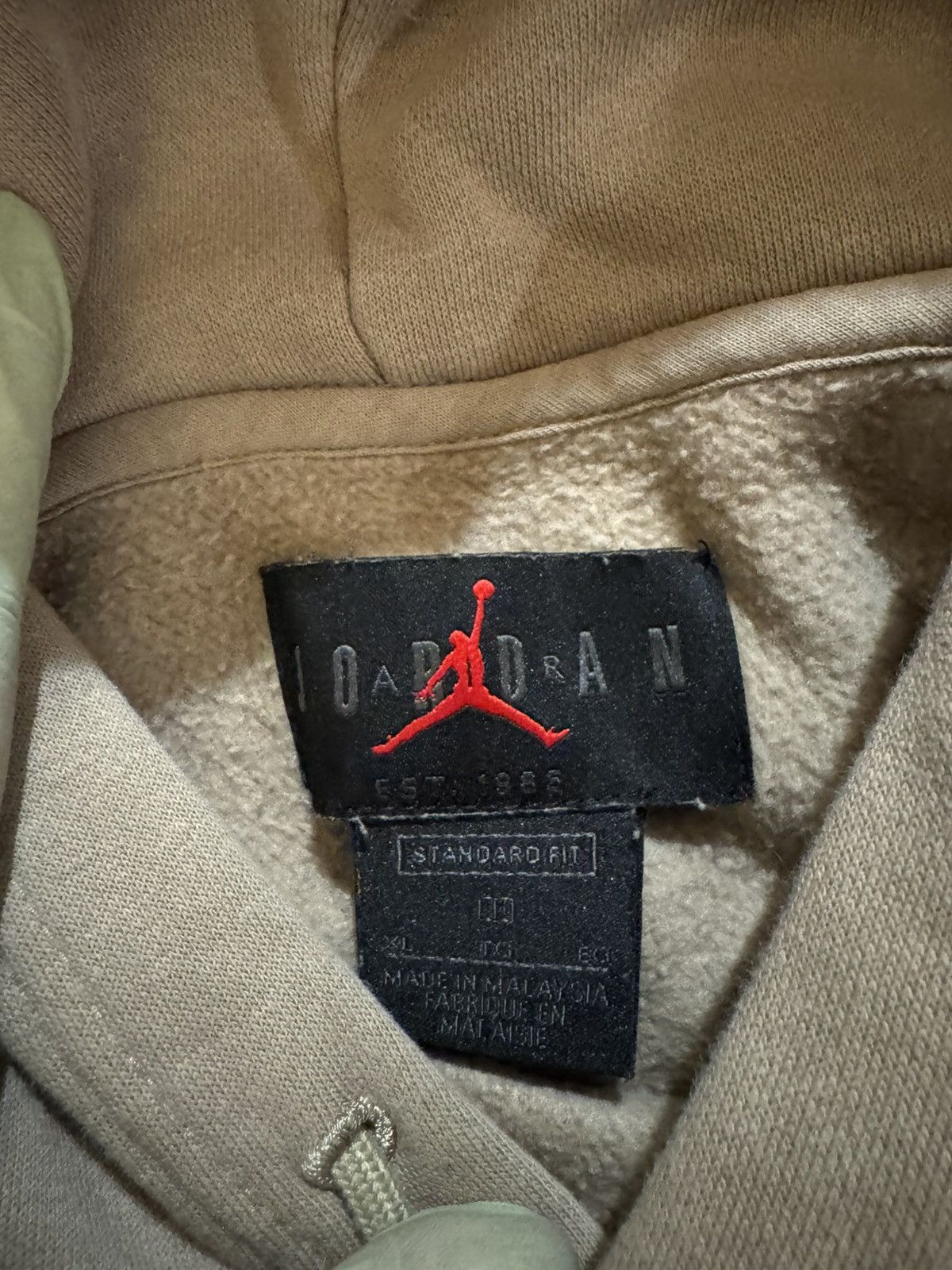 Jordan Brand × Travis Scott Travis Scott Cactus Jack x Jordan Nike Hoodie Tan Size XL Size US XL / EU 56 / 4 - 4 Thumbnail