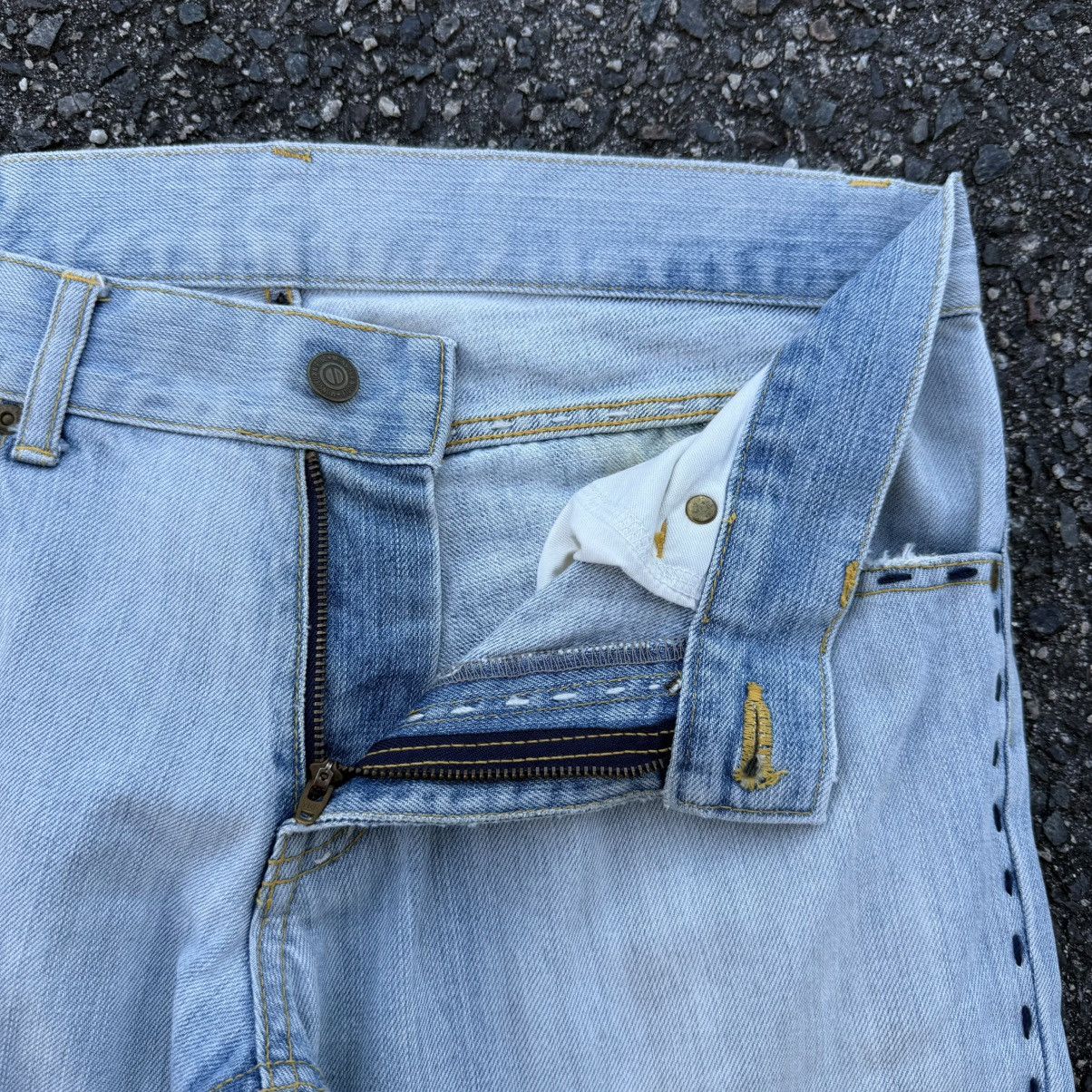 Nicole Club W33 VINTAGE NICOLE MONSIEUR STRAIGHT FADED DENIM PANTS Size US 33 - 8 Thumbnail