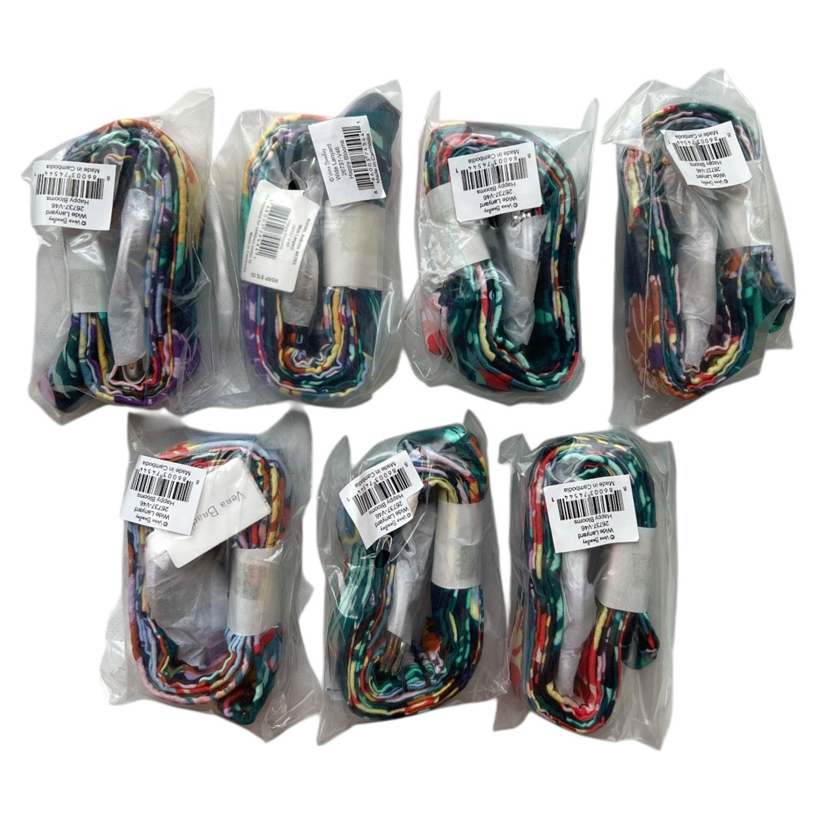 Vera Bradley Lot 15 Vera Bradley Cotton Wide Lanyard, 1"x18.5"x18.5" Size ONE SIZE - 2 Thumbnail